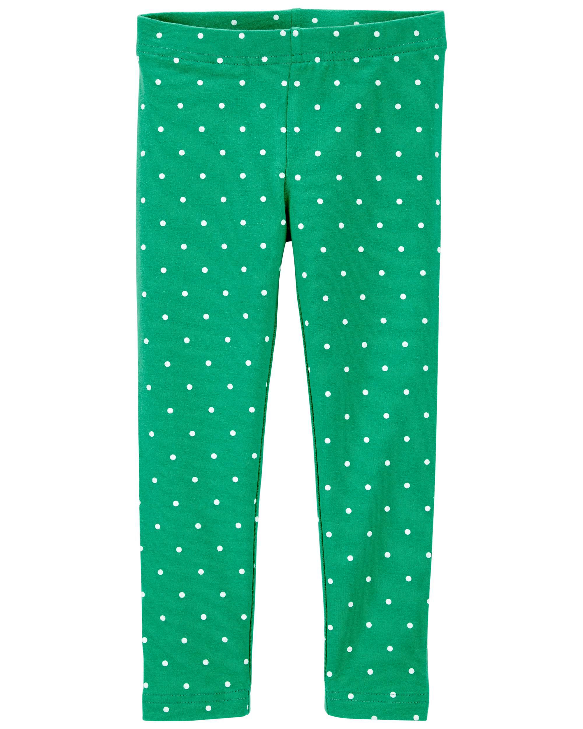 Green toddler leggings online