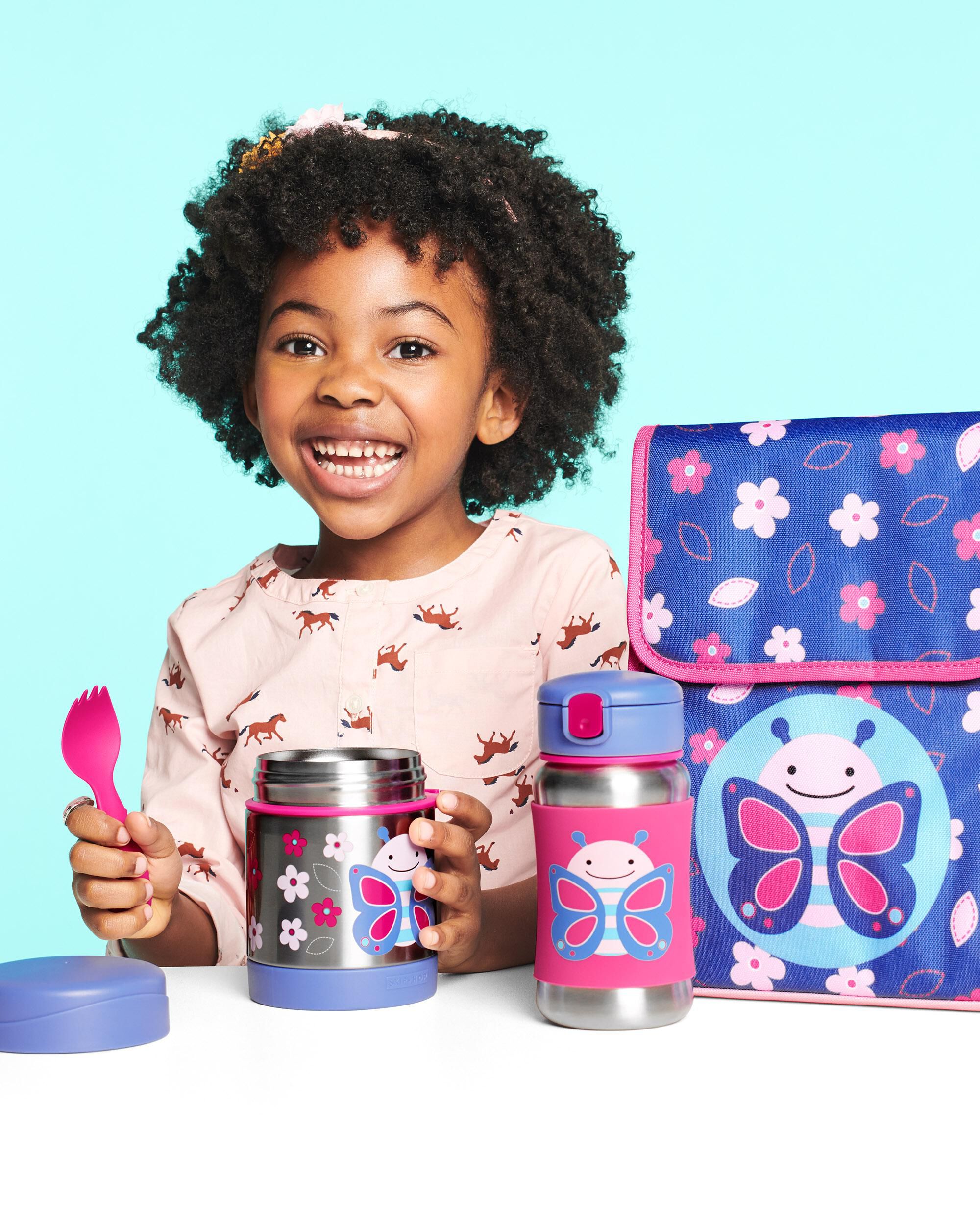 Butterfly Zoo Insulated Kids Lunch Bag skiphop