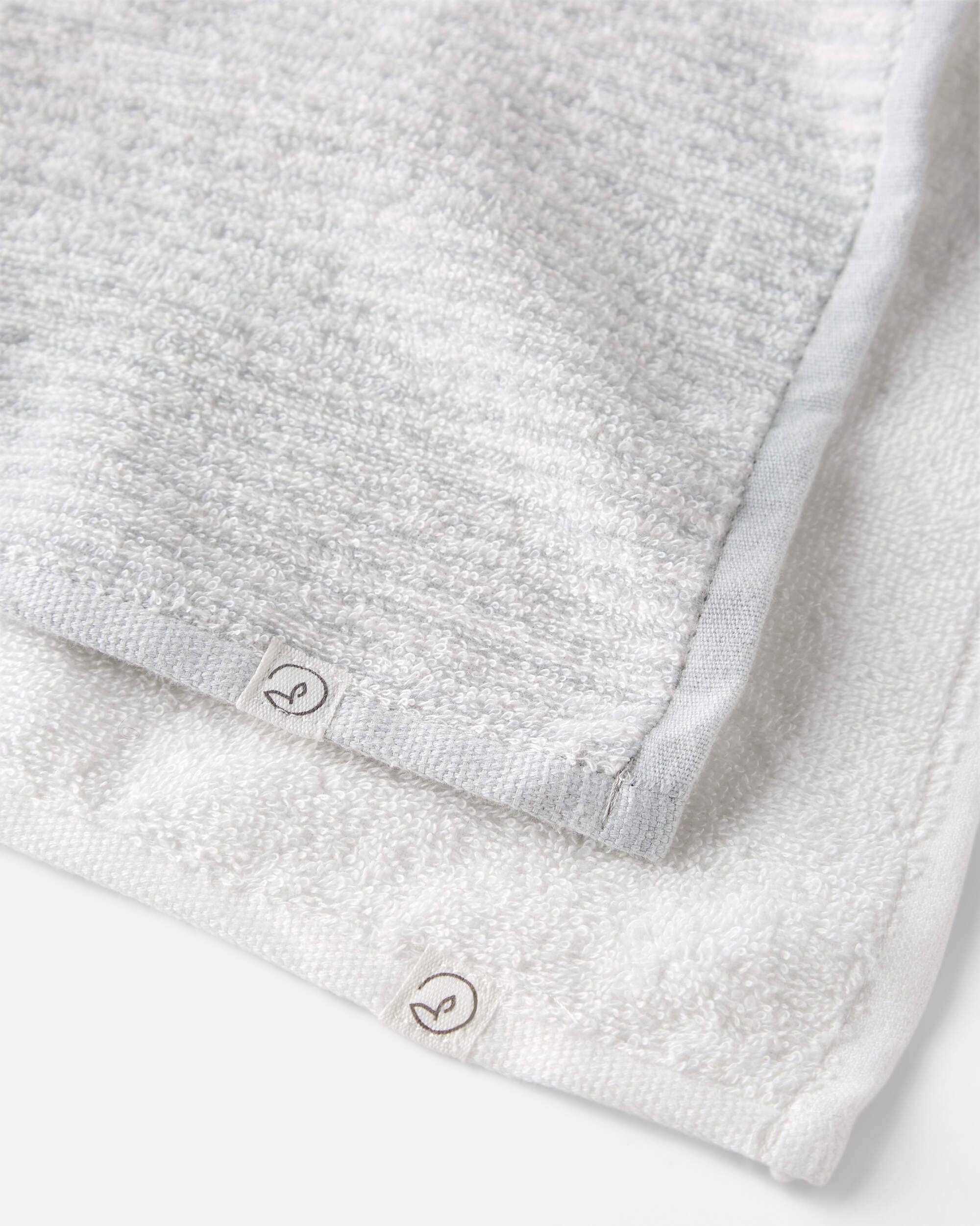 Baby 2-Pack Organic Cotton Towels, 