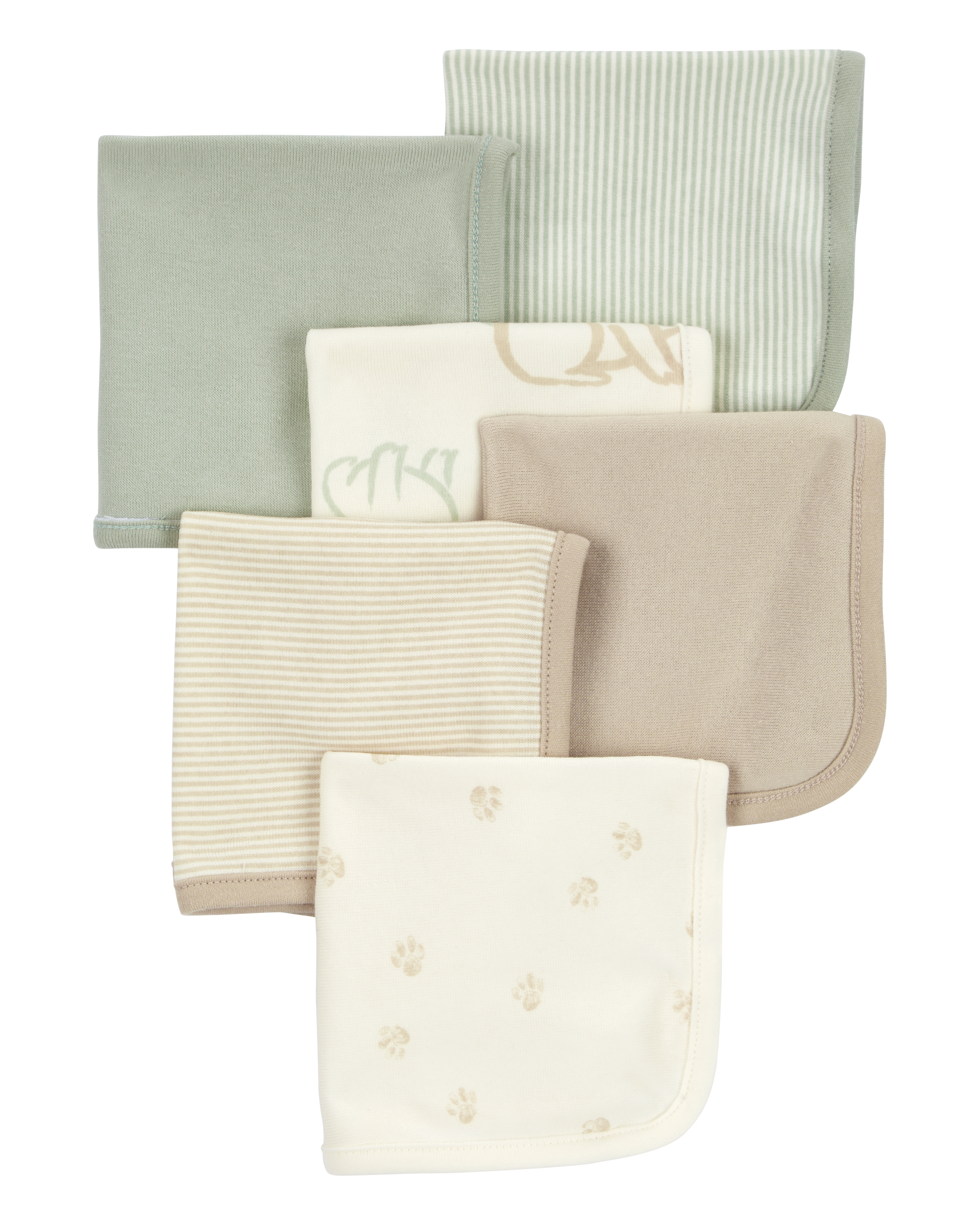 Baby 6-Pack Wash Cloths, 