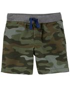 Toddler Camo Pull-On Dock Shorts, image 1 of 3 slides