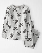 Toddler Organic Cotton Pajamas Set in Panda Bear, image 1 of 5 slides