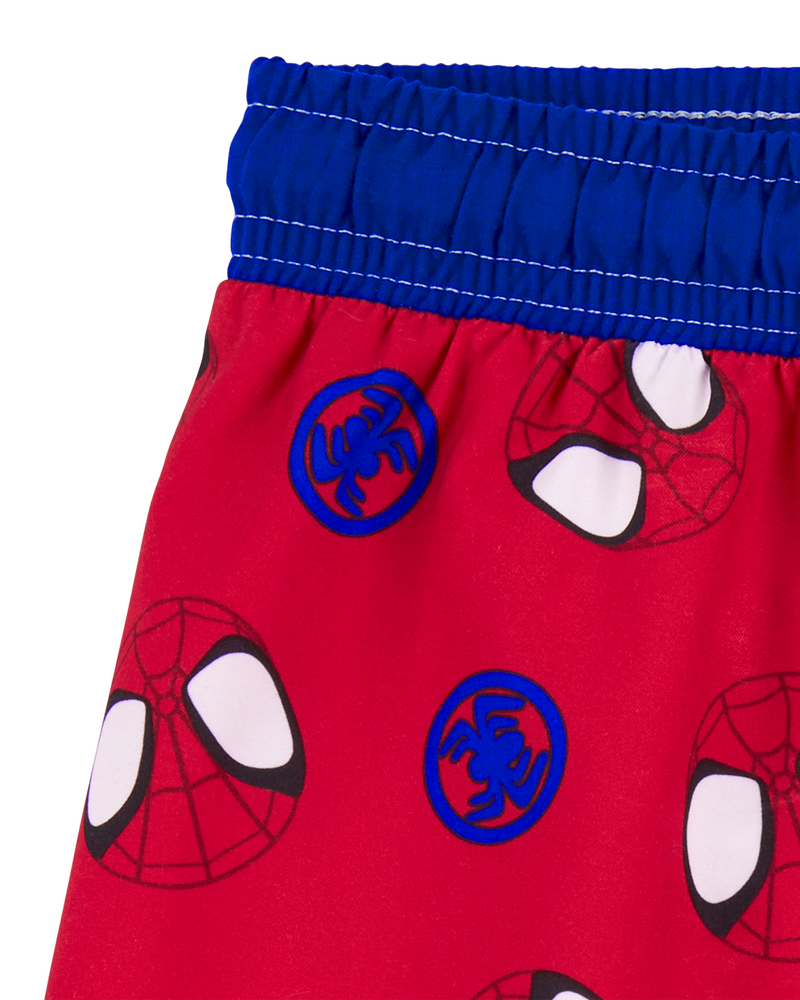 Toddler Spider-Man Swim Trunks, image 2 of 3 slides