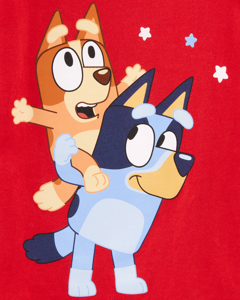Toddler 4th Of July Bluey Tee, image 2 of 3 slides