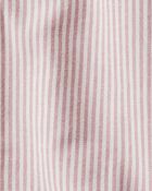 Adult  Women's Organic Cotton Button-Front Pajamas Set, image 3 of 4 slides