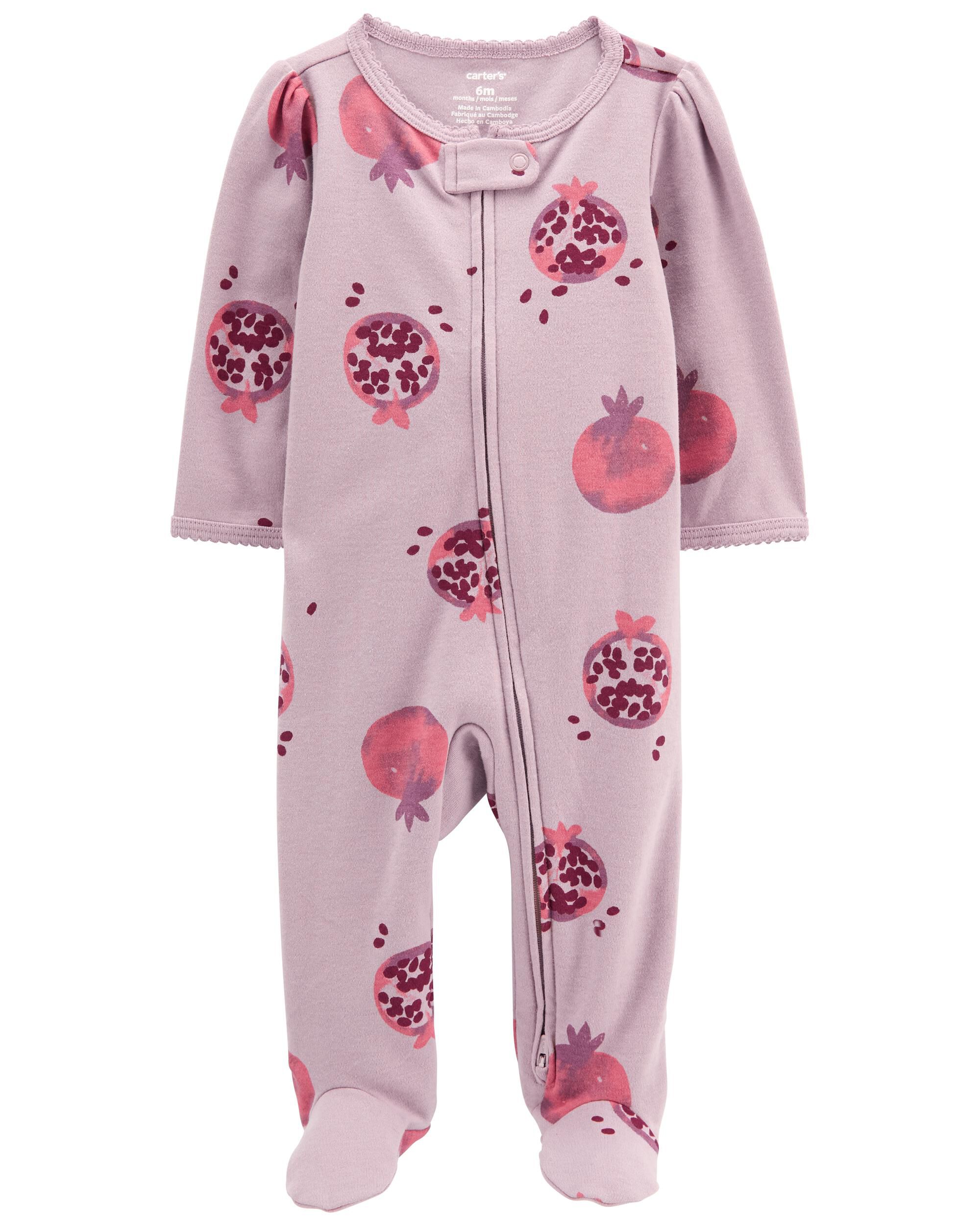 Two way hotsell zip baby pajamas