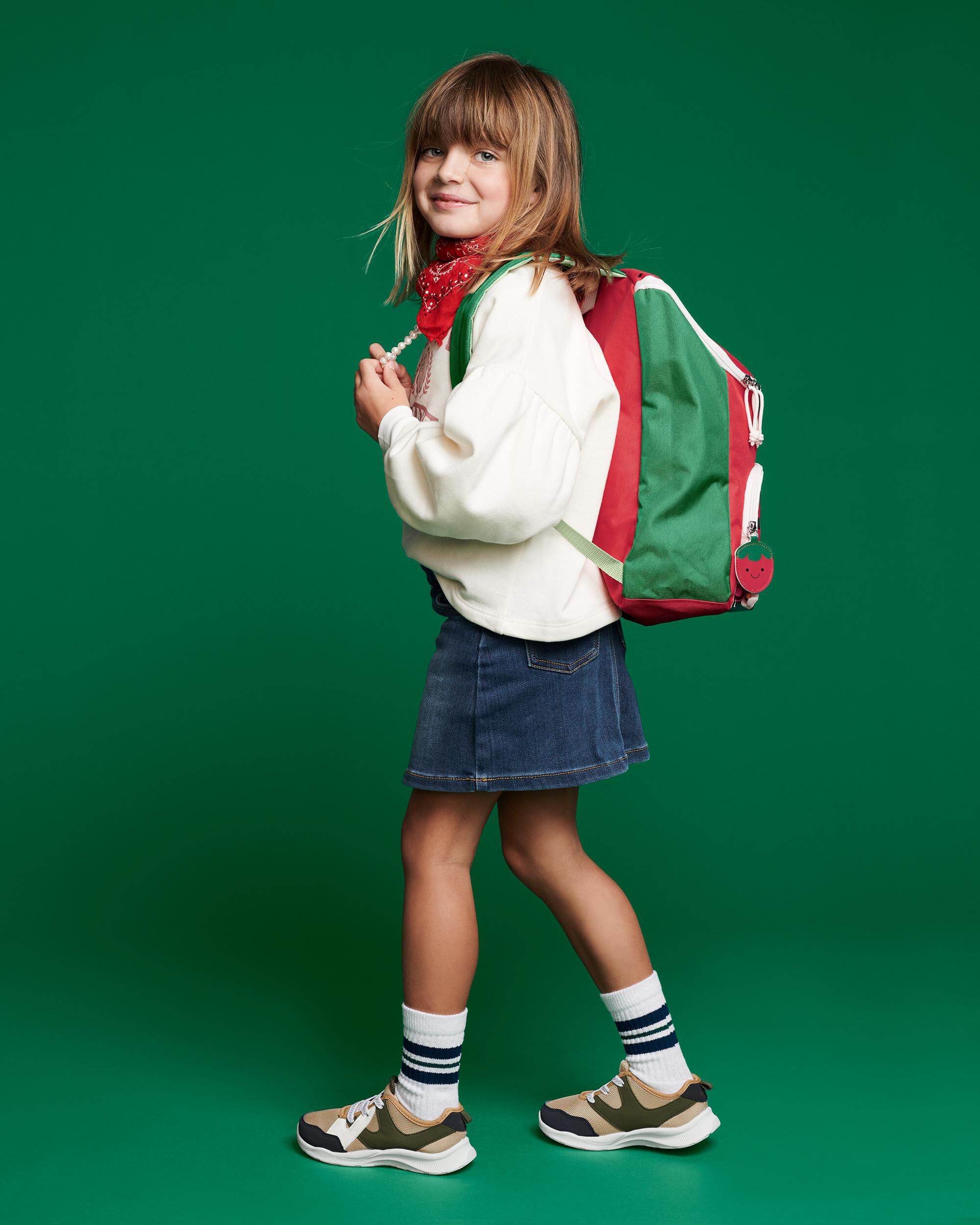 Spark Style Big Kid Backpack - Strawberry, image 8 of 14 slides