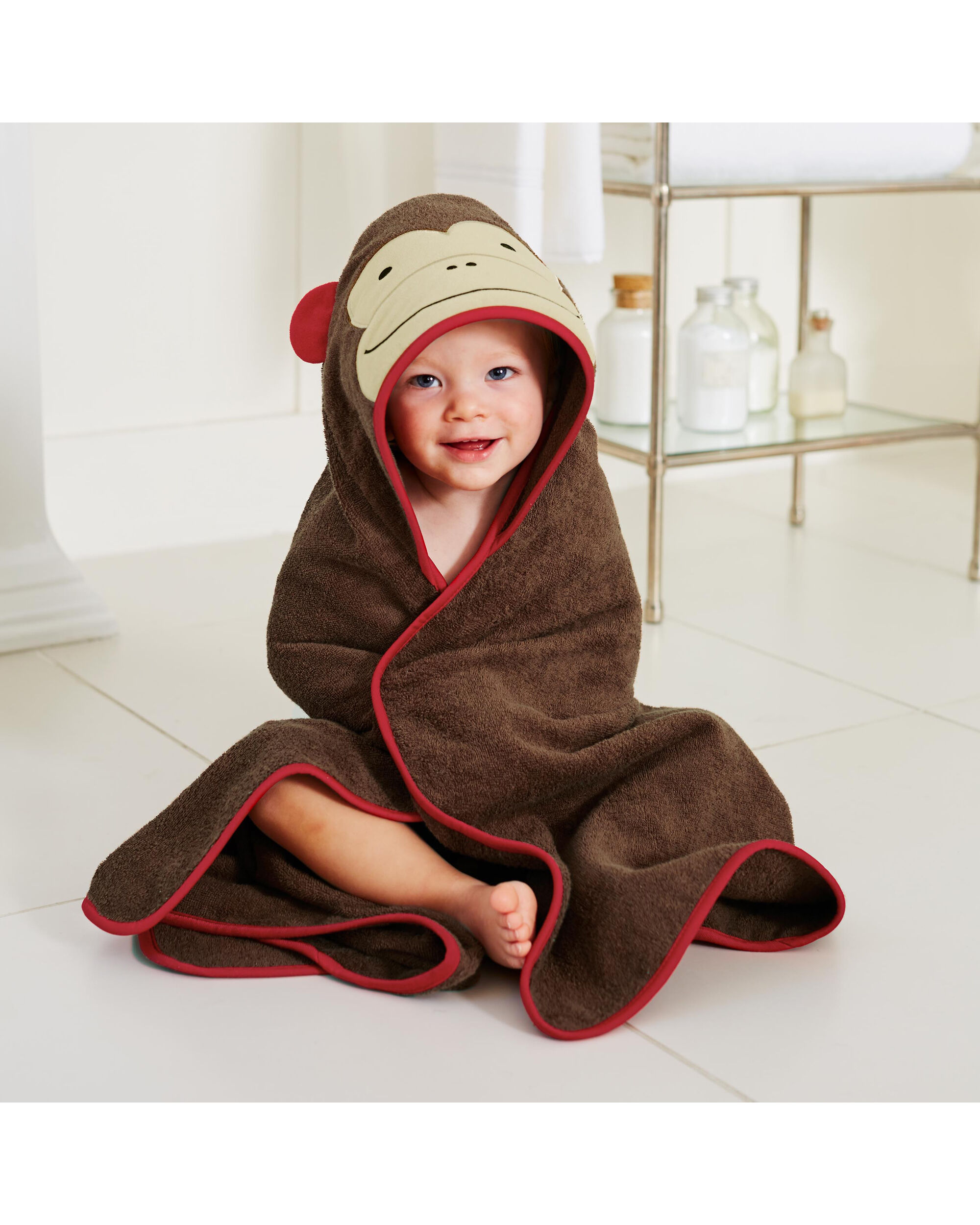 Skip Hop ZOO HOODED TOWEL Baby/Toddler/Children Bath Towel Animals  BNIP 
