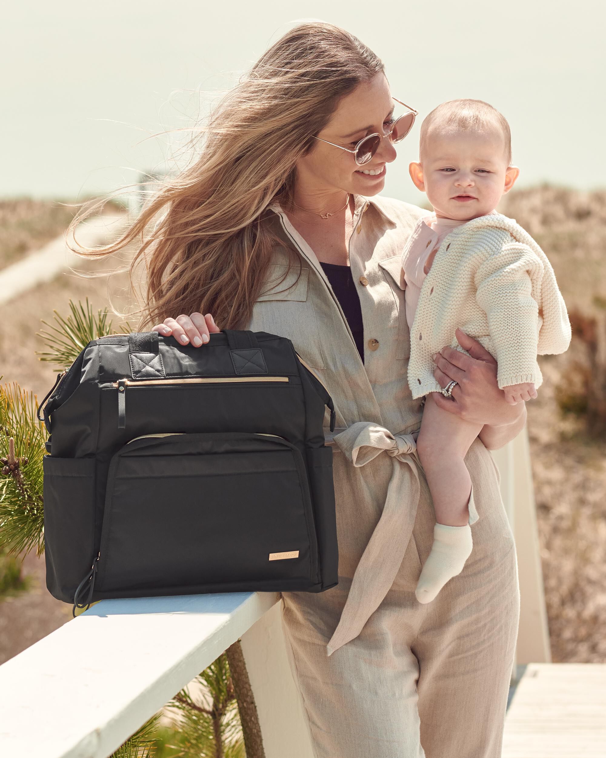 Mainframe Wide Open Backpack Diaper Bag, 