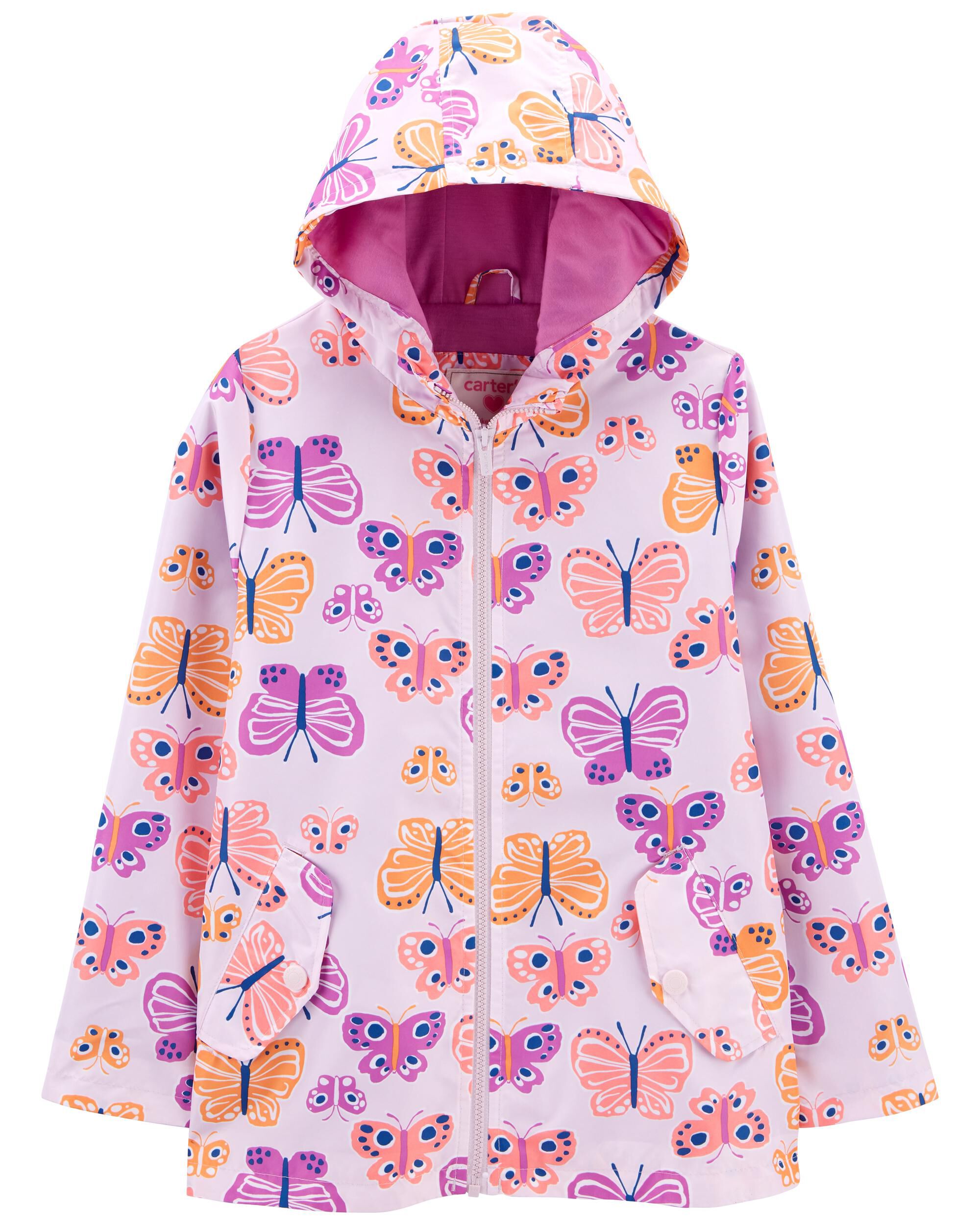 Butterfly raincoat clearance