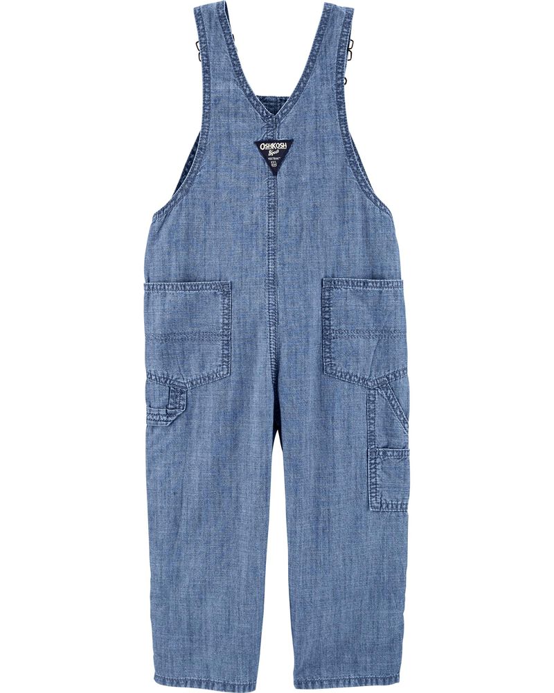 chambray overalls
