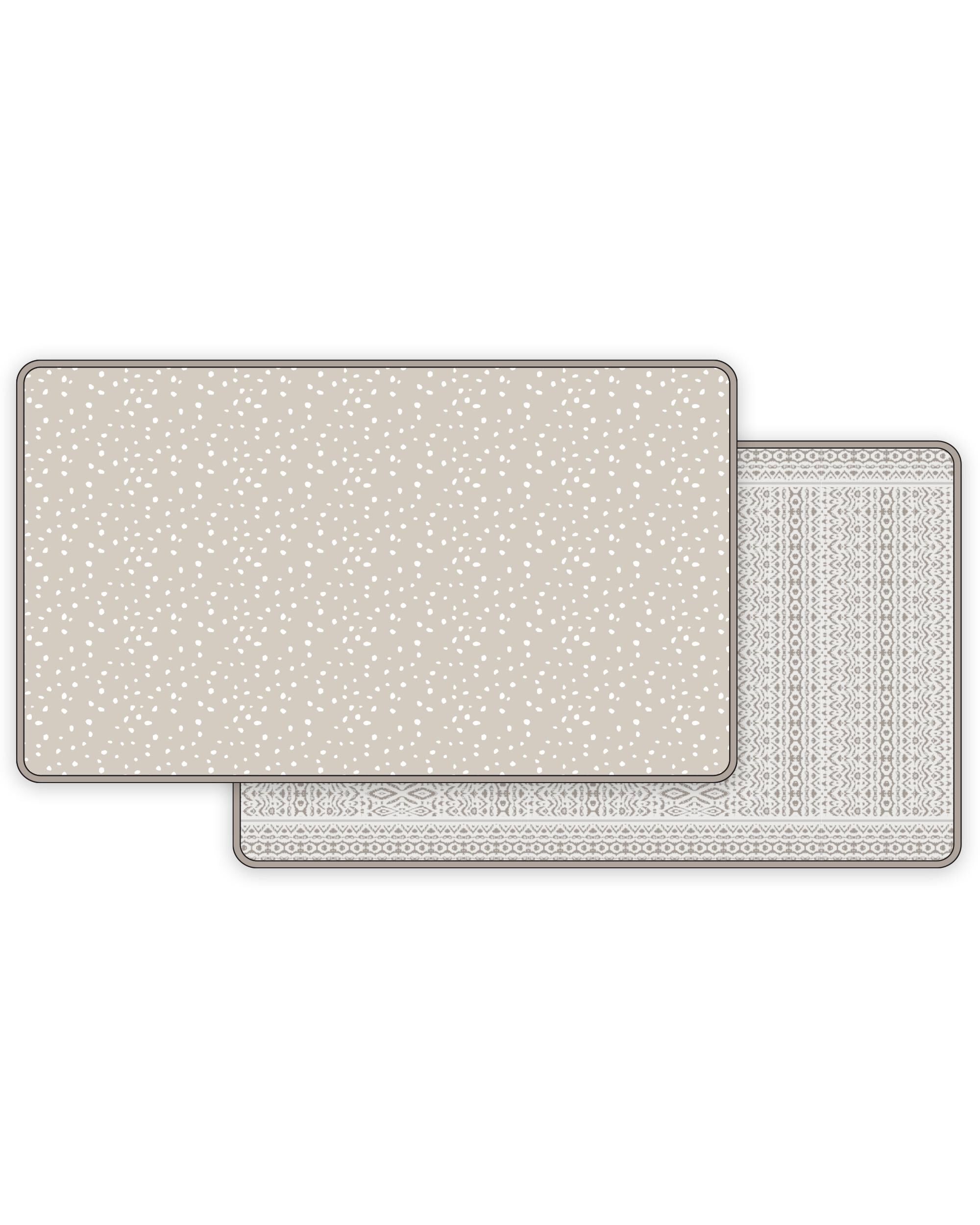 Doubleplay Reversible Playmat Boho Beige