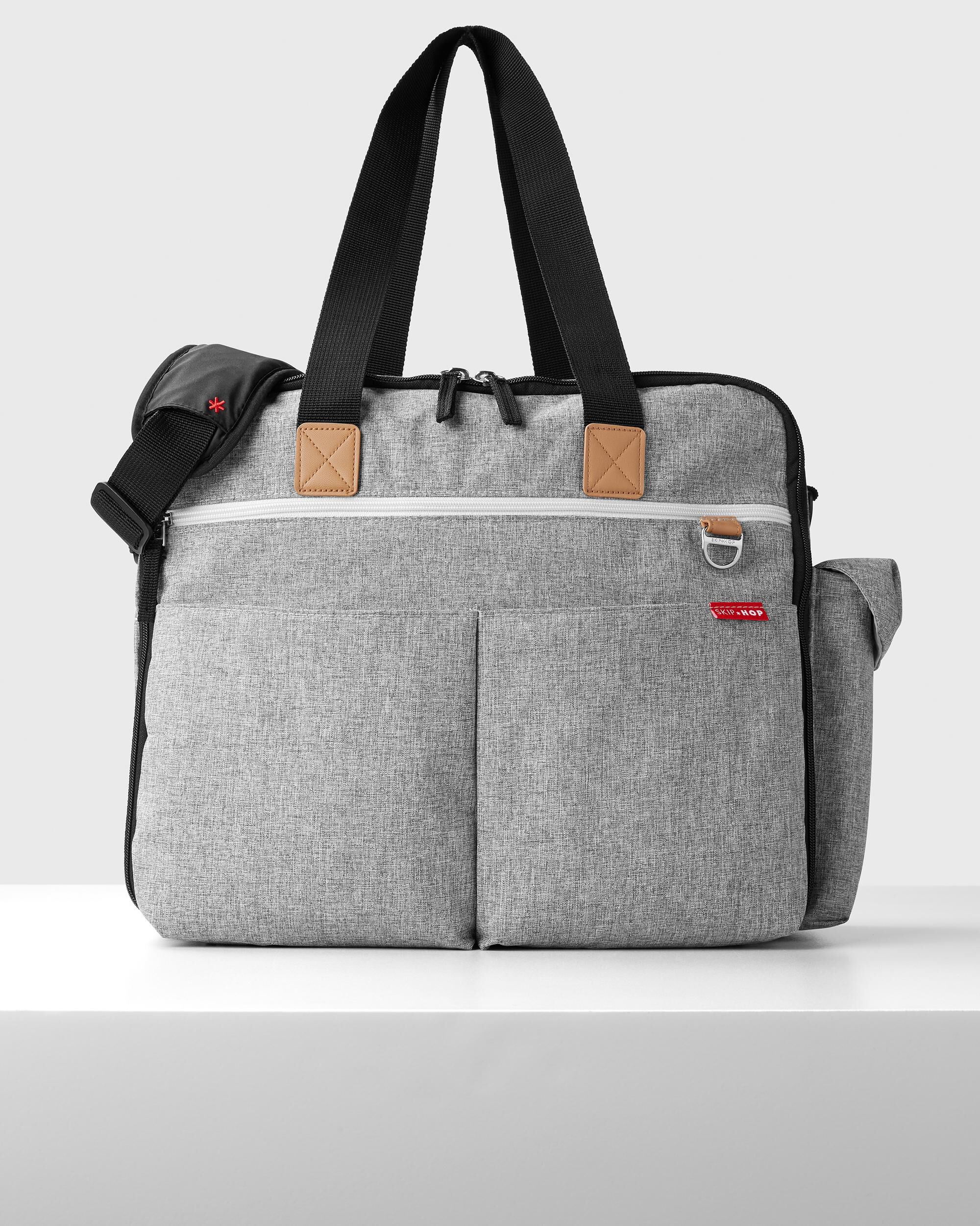 Grey Duo Weekender Diaper Bag | skiphop.com