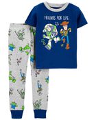 Toddler 2-Piece Toy Story 100% Snug Fit Cotton Pajamas, image 1 of 3 slides