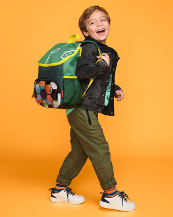 Spark Style Big Kid Backpack - Soccer, 