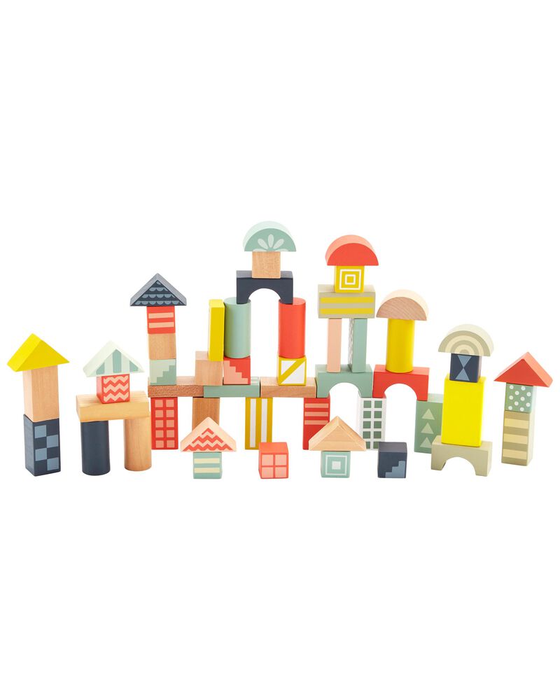 Wooden Block Play Set, image 1 of 1 slides