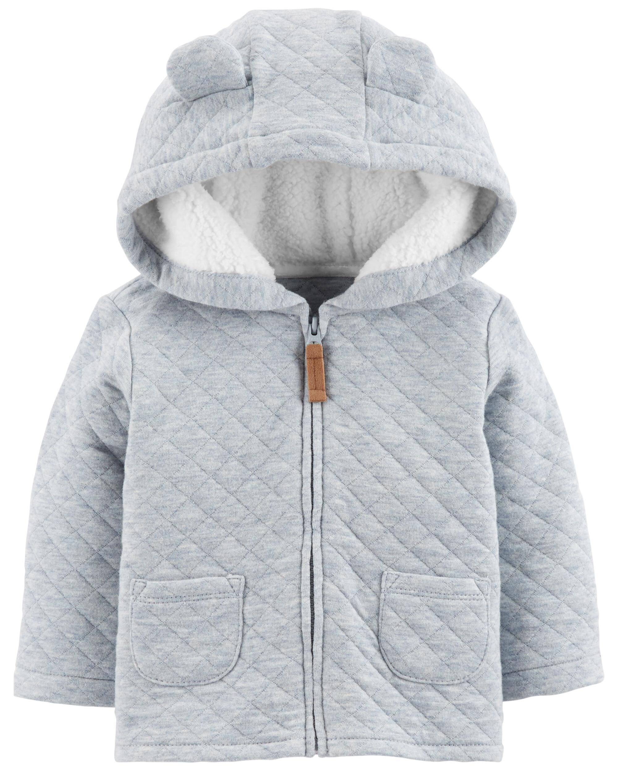 baby boy sherpa jacket