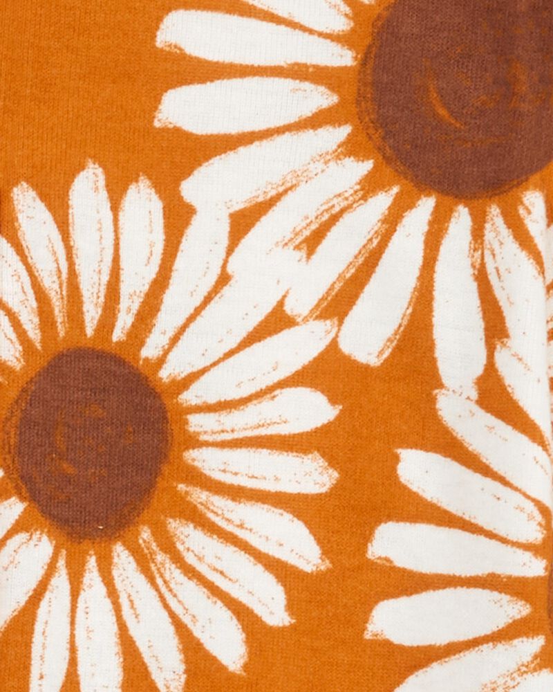Baby 2-Pack Sunflower Zip-Up Cotton Sleep & Play Pajamas, image 3 of 4 slides