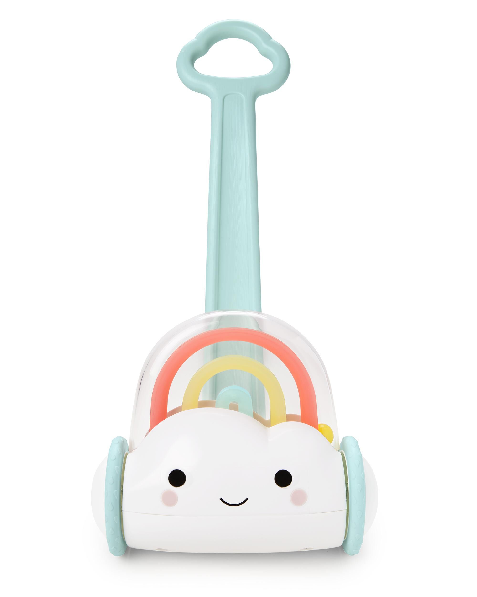 Silver Lining Cloud Rainbow Push Toy, image 4 of 8 slides