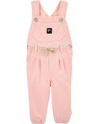 Baby Hickory Stripe Overalls, image 1 of 3 slides