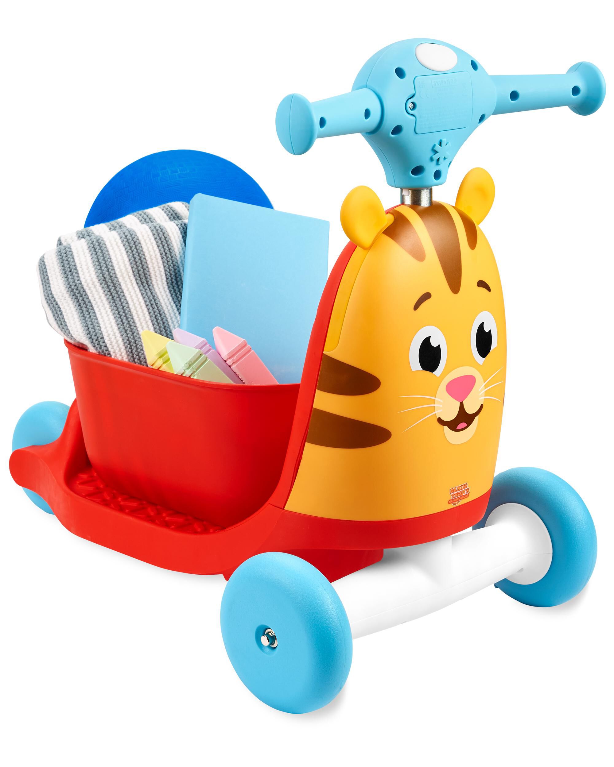 Daniel Tiger 3-in-1 Ride-On Toy, image 6 of 11 slides