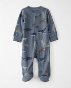 Baby Organic Cotton Sleep & Play Pajamas , image 1 of 5 slides