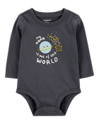 Baby Nana Is Out Of This World Long-Sleeve Bodysuit, image 1 of 3 slides