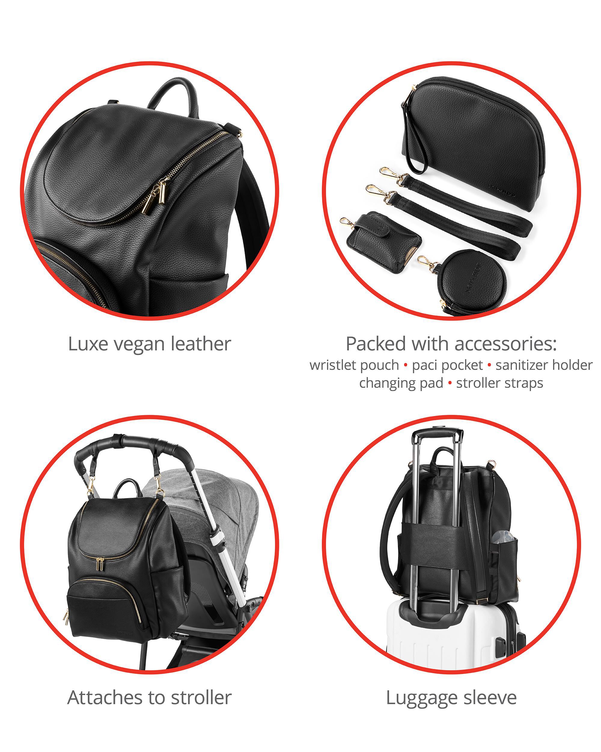 Evermore 6-in-1 Diaper Backpack Set, image 3 of 18 slides