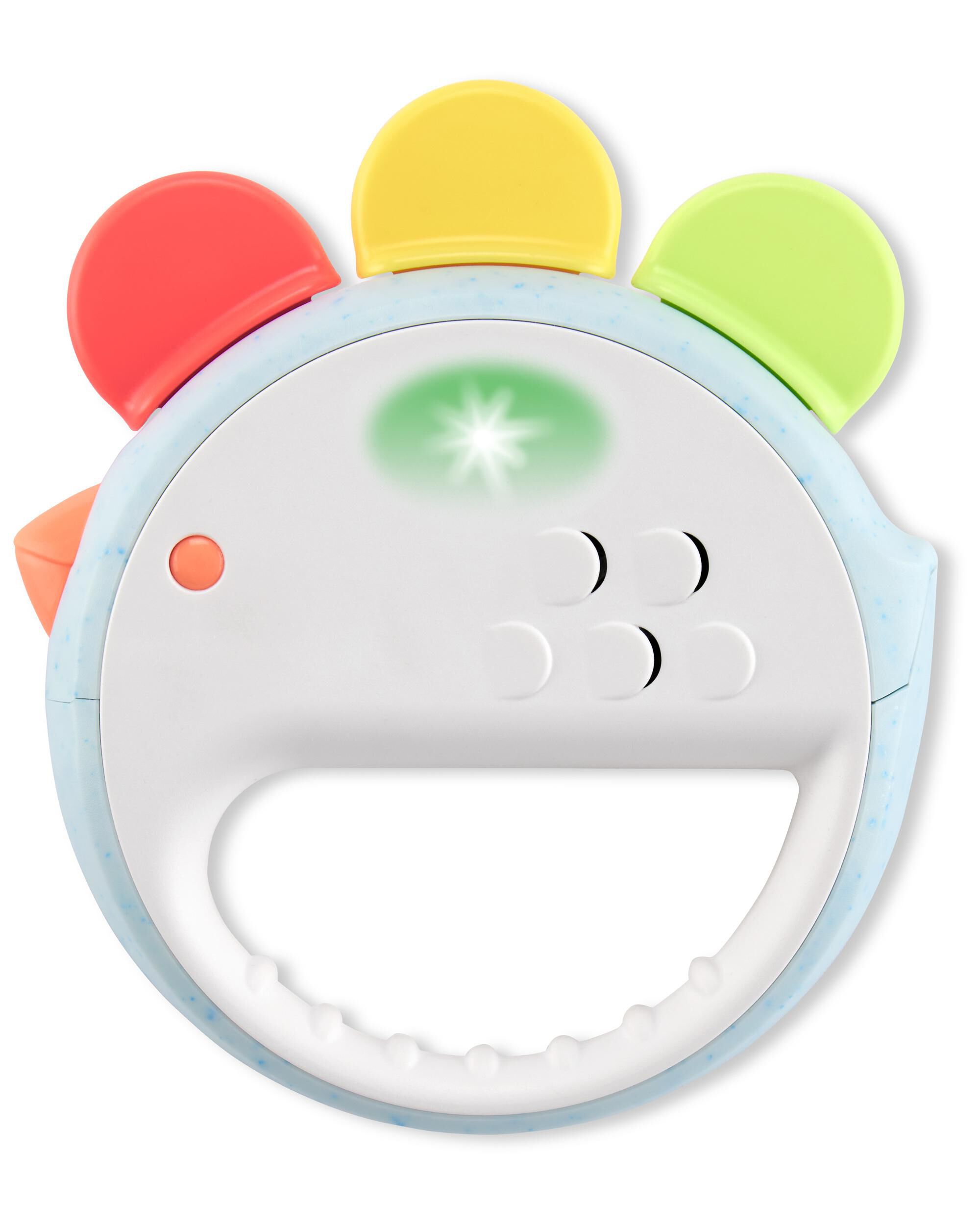 Farmstand Feelin' Clucky Musical Tambourine Baby Toy, image 1 of 5 slides
