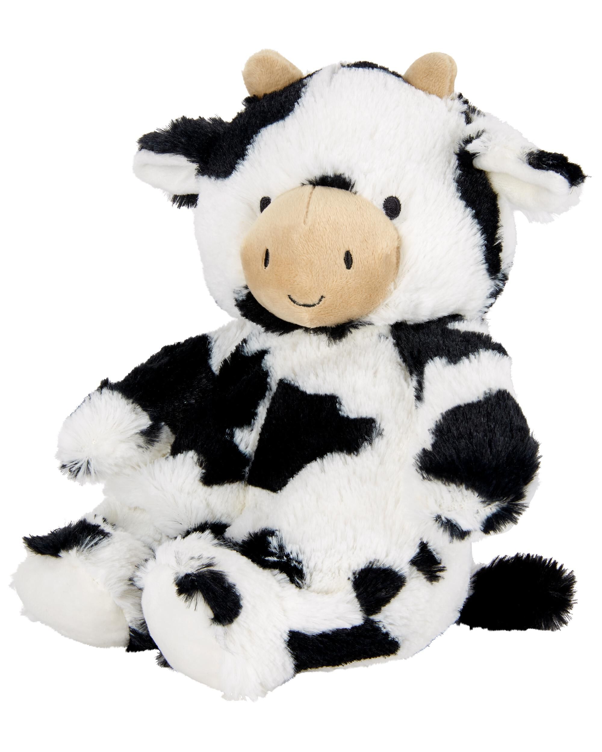 Black White Cow Plush skiphop