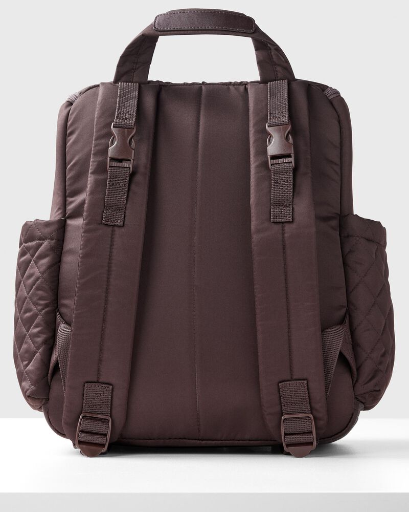Forma Backpack Diaper Bag - Chocolate, image 8 of 8 slides