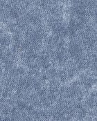 Kid Drawstring Lounge Short - Blue, image 3 of 4 slides