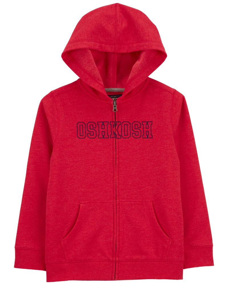 Kid OshKosh Logo Zip Jacket, image 1 of 3 slides