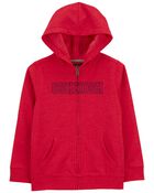 Kid OshKosh Logo Zip Jacket, image 1 of 3 slides