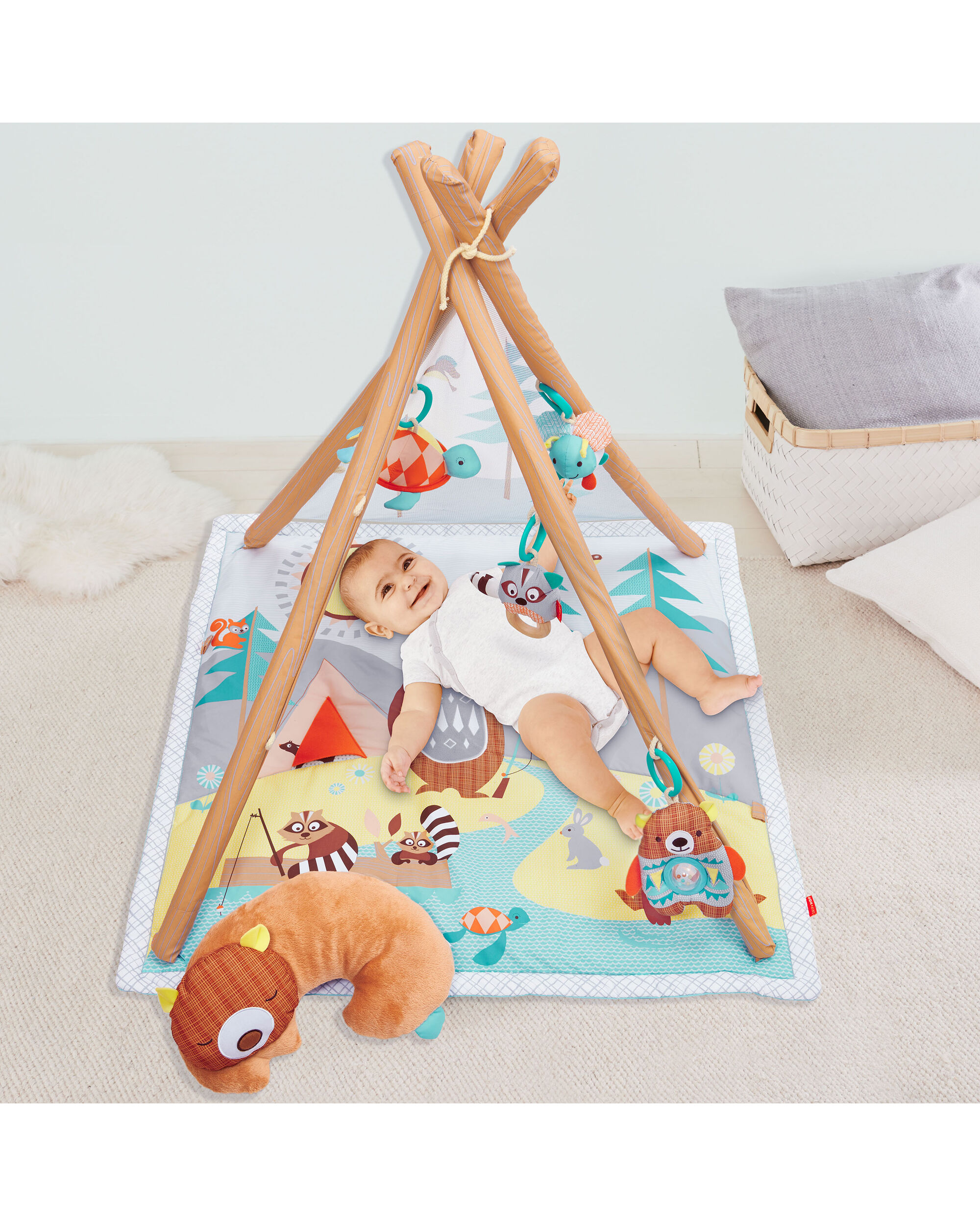 skip hop camping activity gym