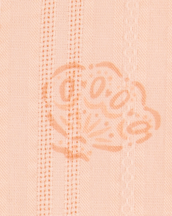 Baby Seashell Cotton Tank - Coral, 