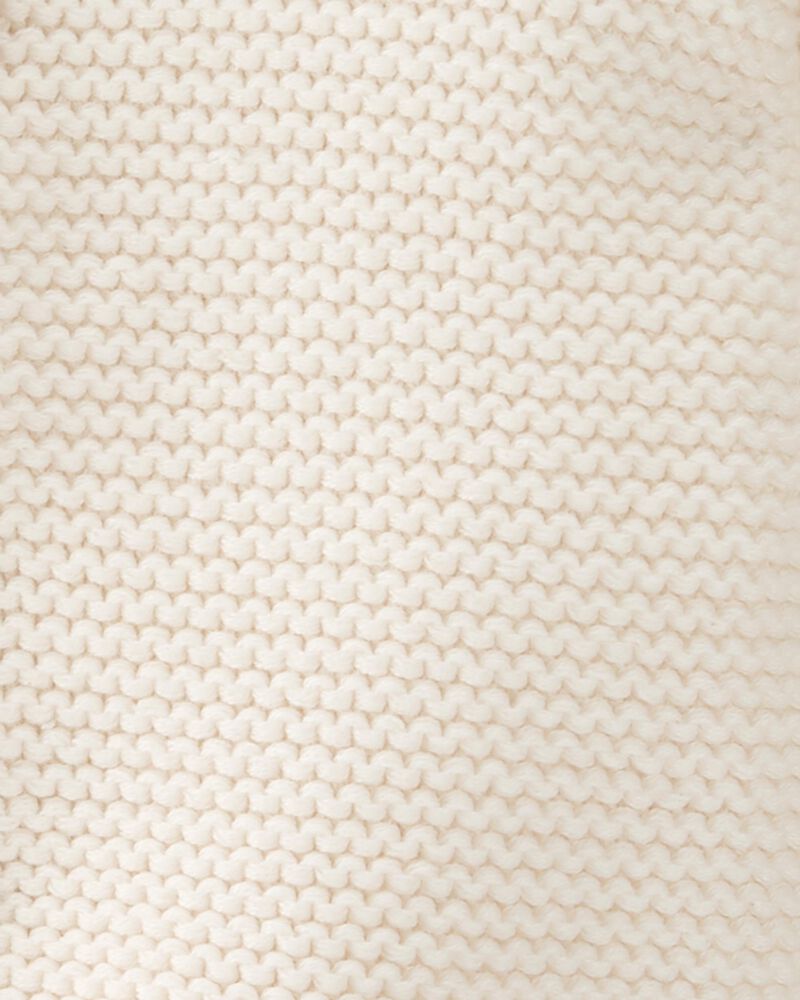 Baby Organic Signature Stitch Cardigan, image 3 of 6 slides