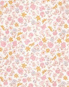 Baby 2-Piece Floral Bunny Long-Sleeve Tee & Coverall Set - Pink, image 6 of 7 slides