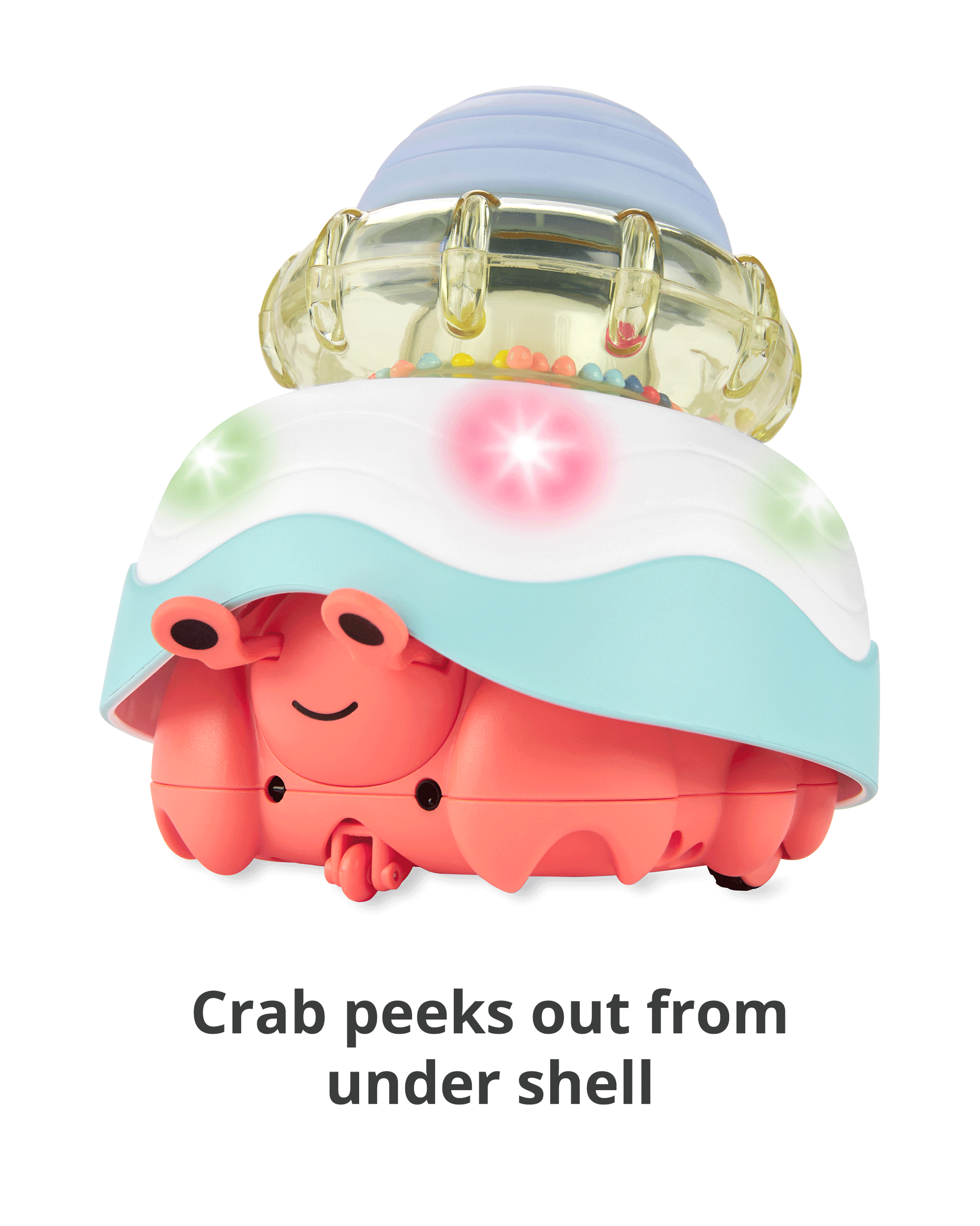 Baby Stack & Crawl 4-in-1 Crab Baby Crawl Toy
, image 7 of 7 slides