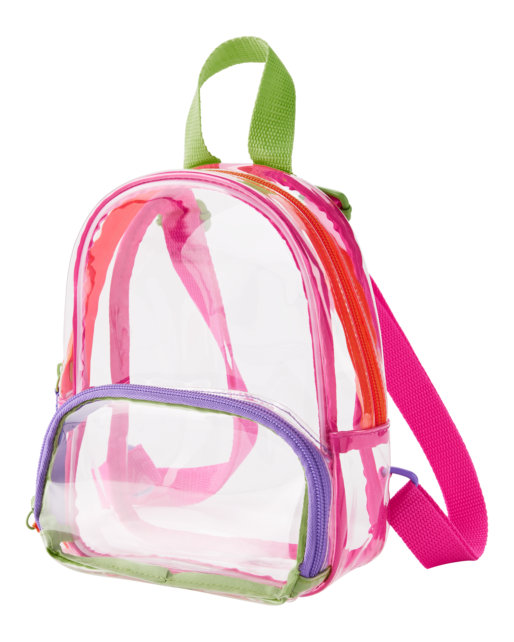 OshKosh Clear Mini Backpack, image 1 of 2 slides