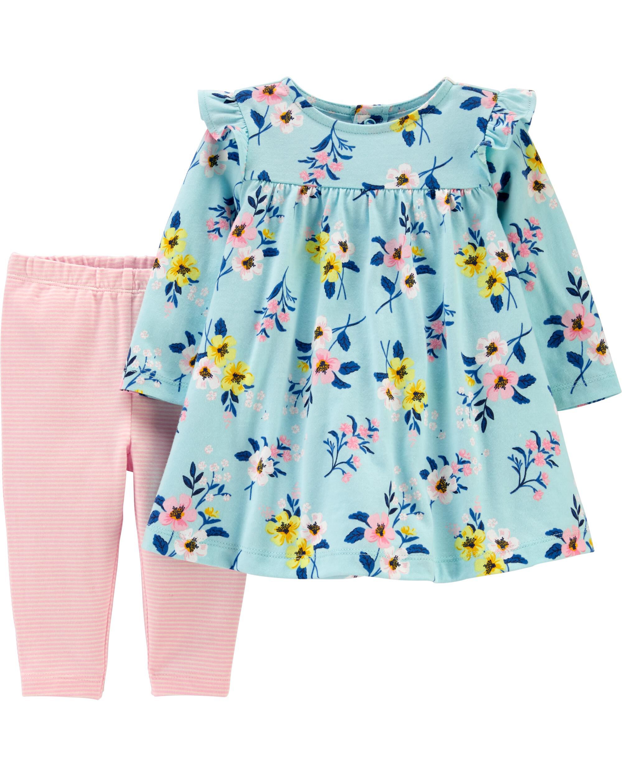 2 piece jersey dress