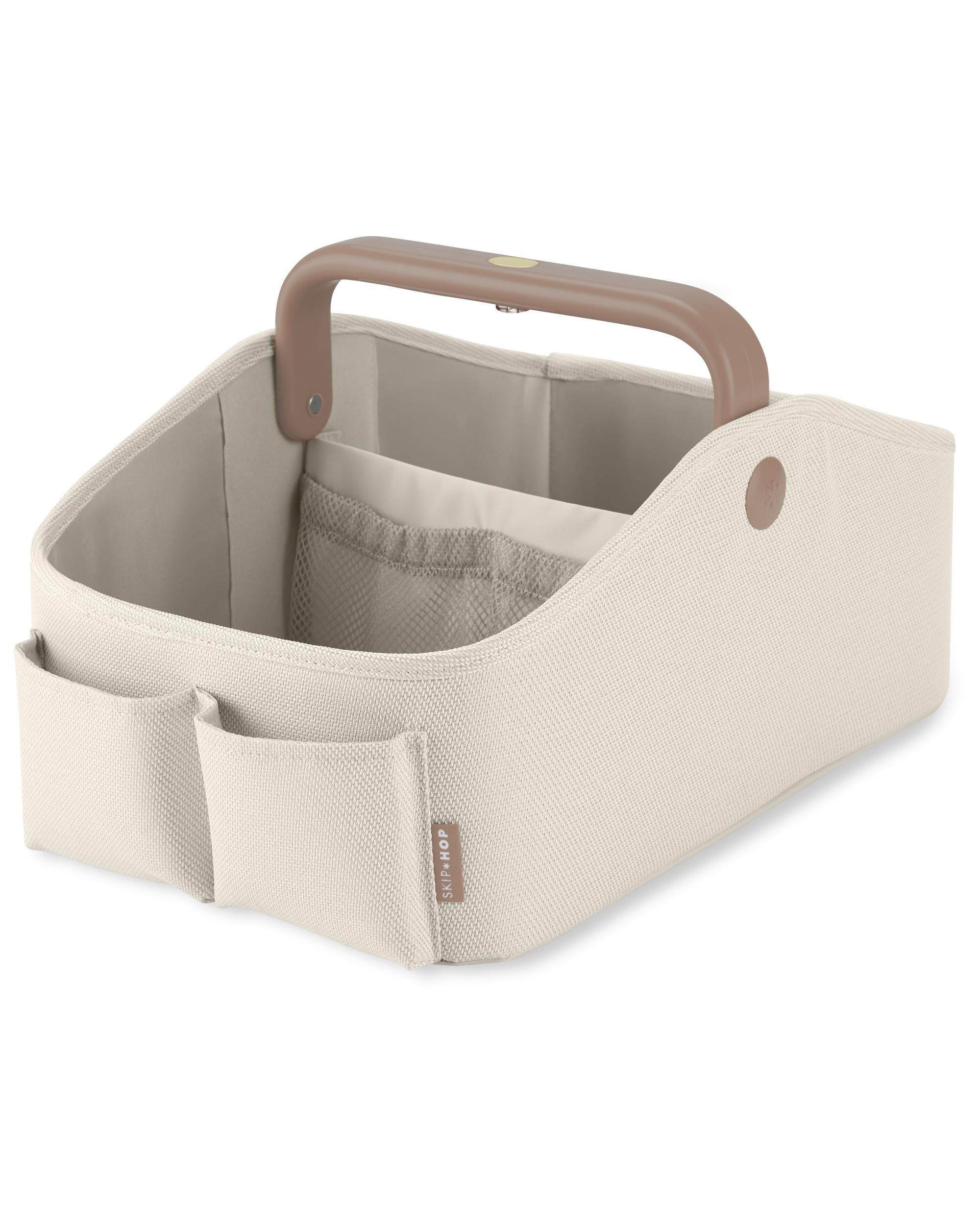 Nursery Style Light-Up Diaper Caddy Organizer, image 1 of 4 slides
