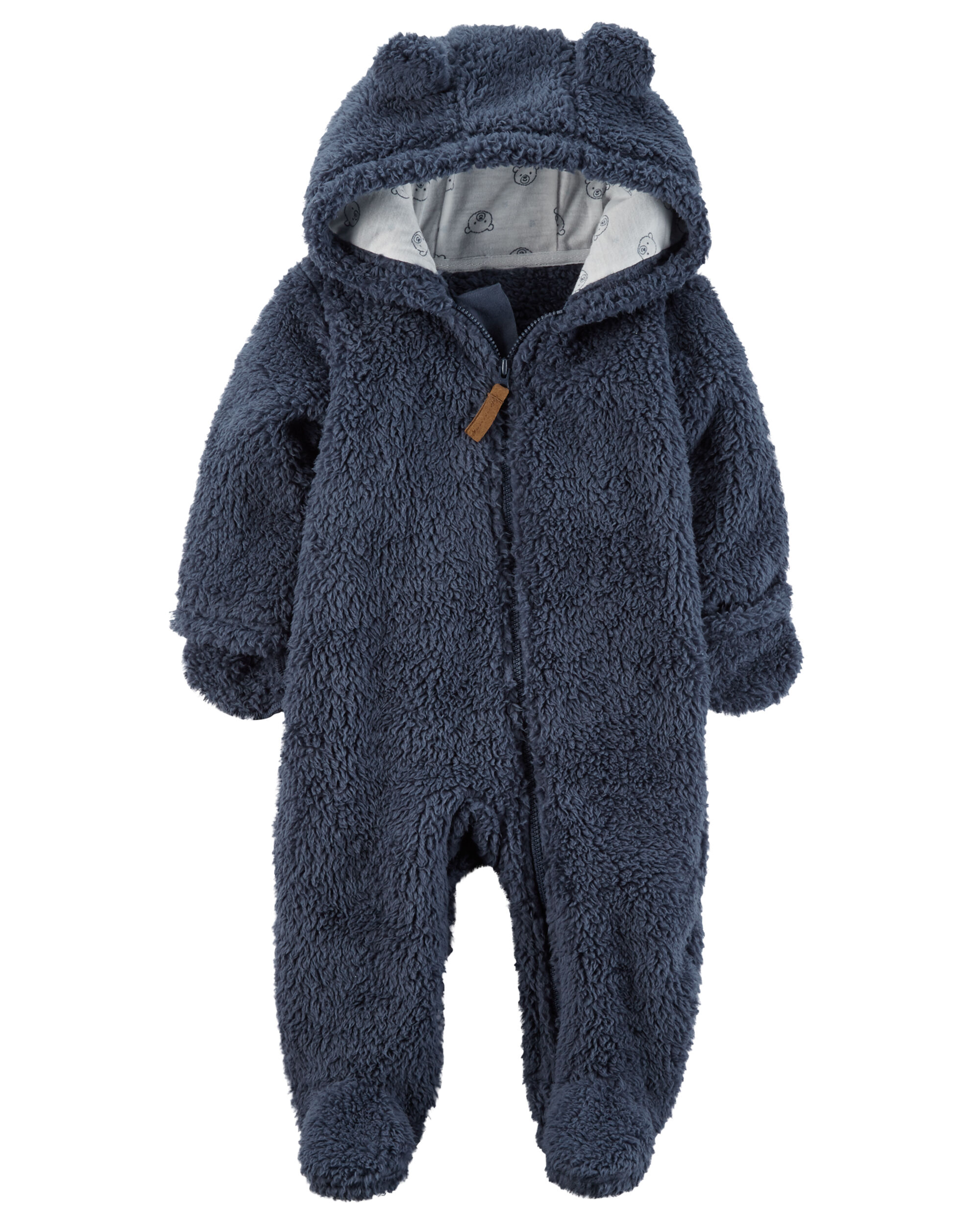 Sherpa bunting suit