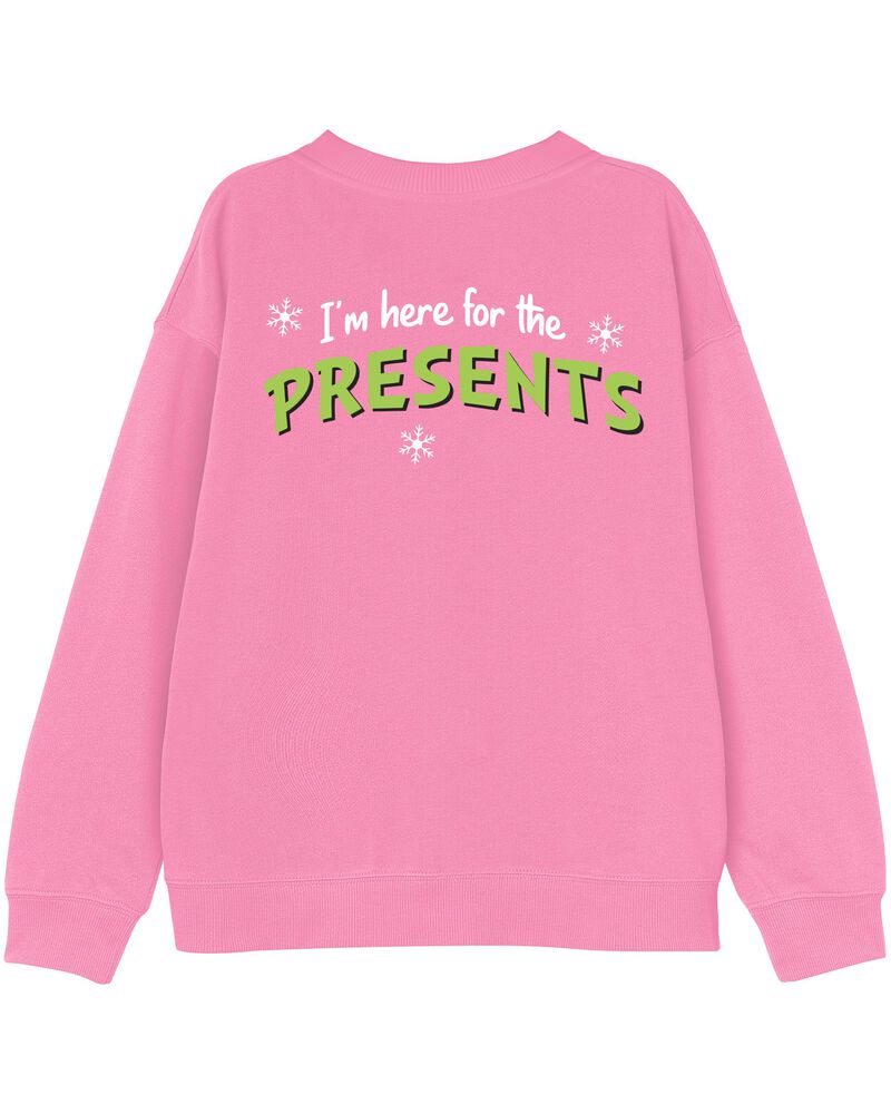 Kid Dr. Seuss’ The Grinch™ Christmas Pullover, image 2 of 3 slides