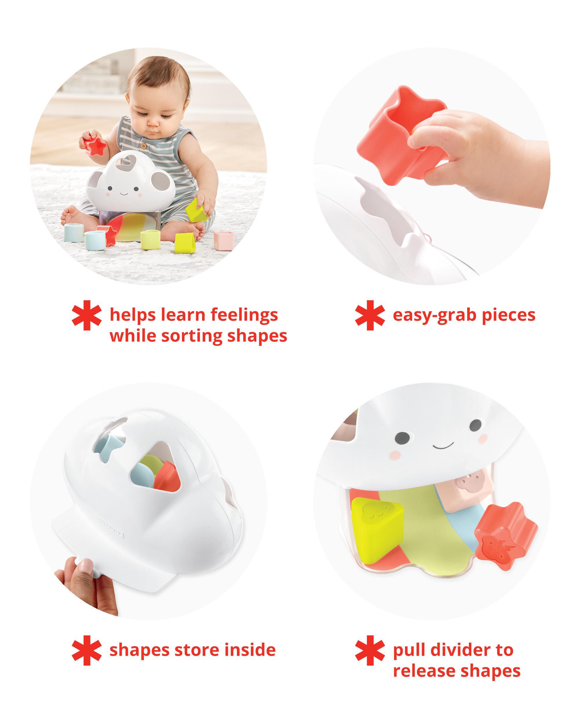 Skip hop silver lining cloud stroller bar activity toy discount
