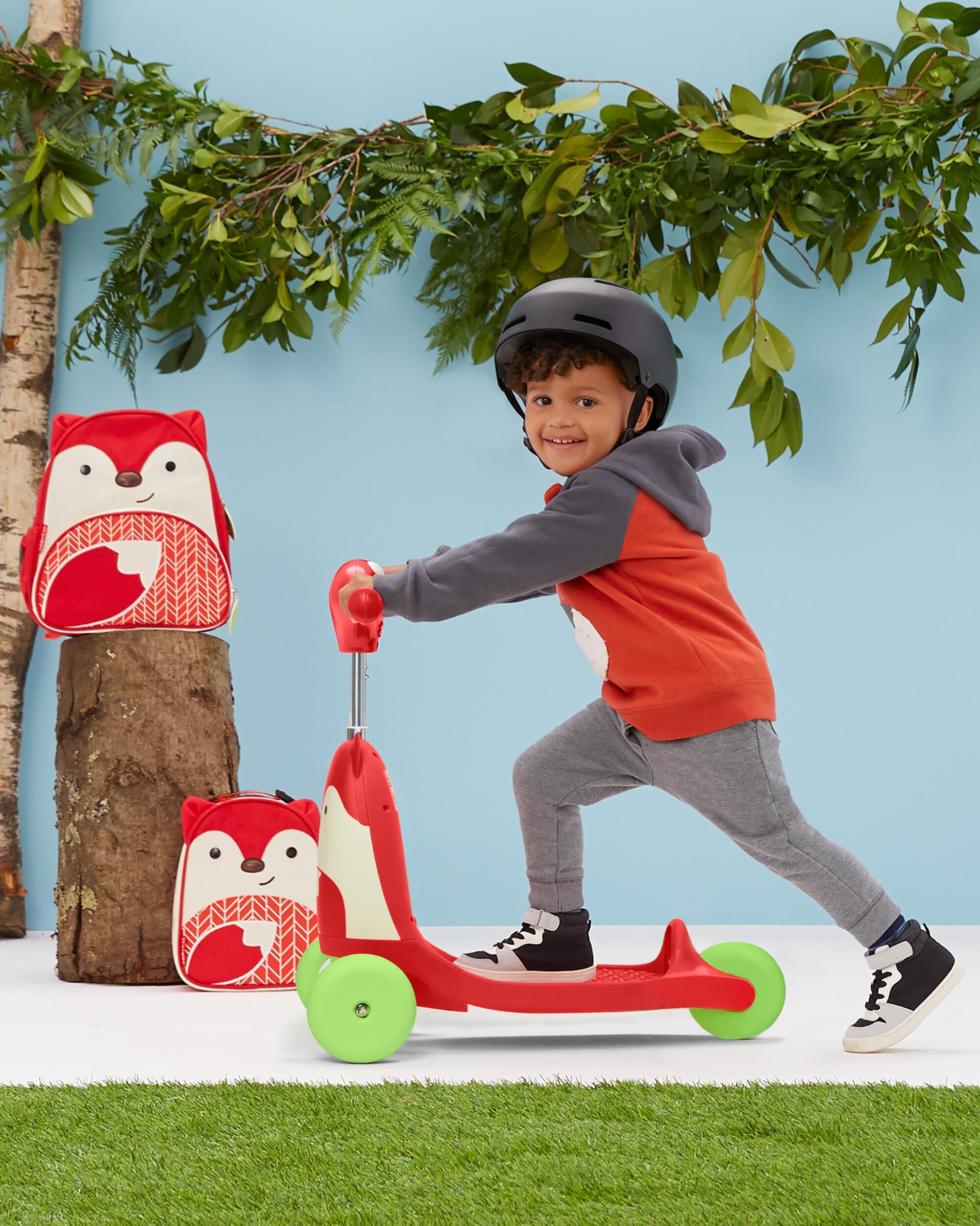 Fox Zoo 3 in 1 Ride On Toy skiphop