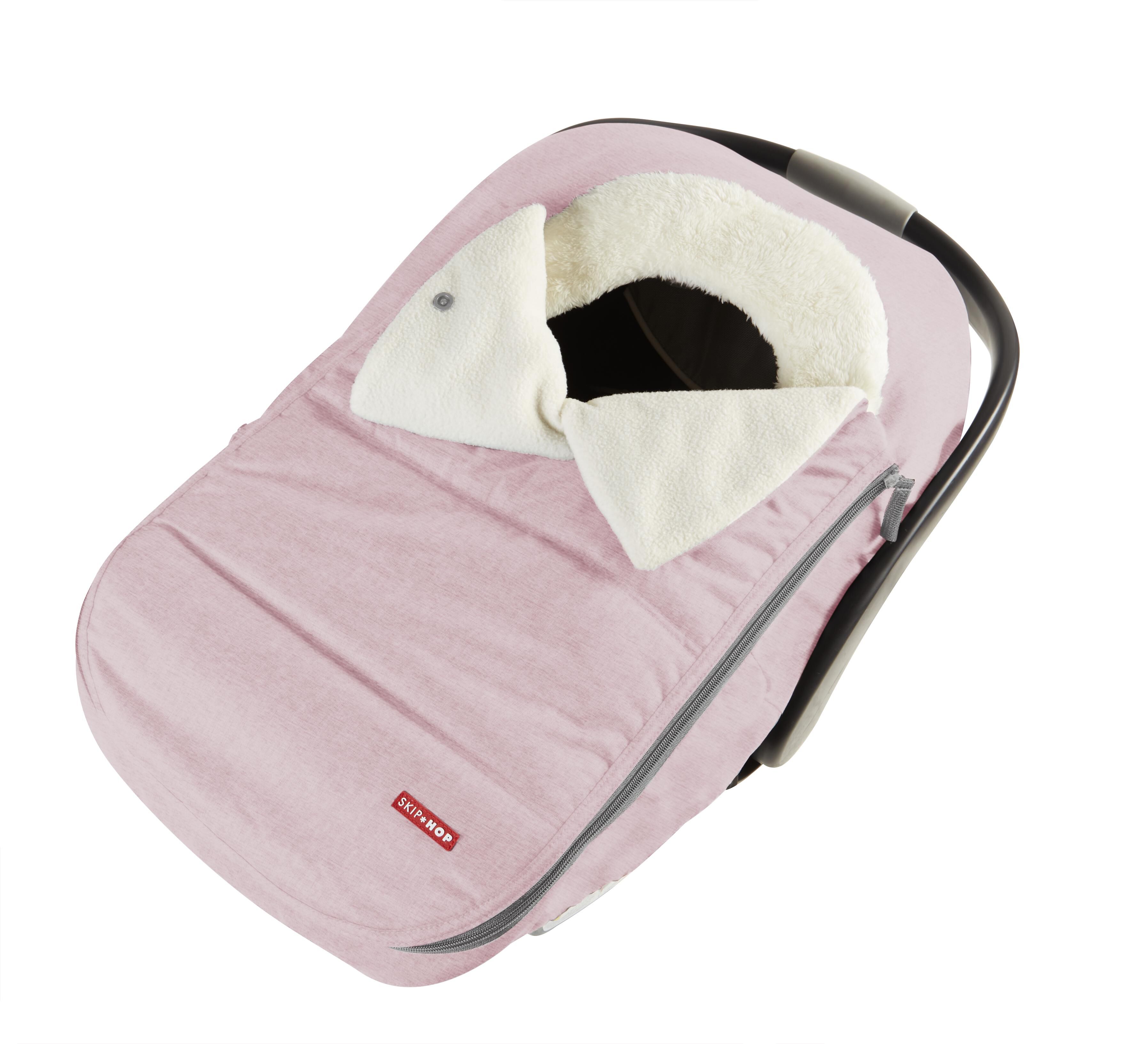 Pink baby car seat covers deals