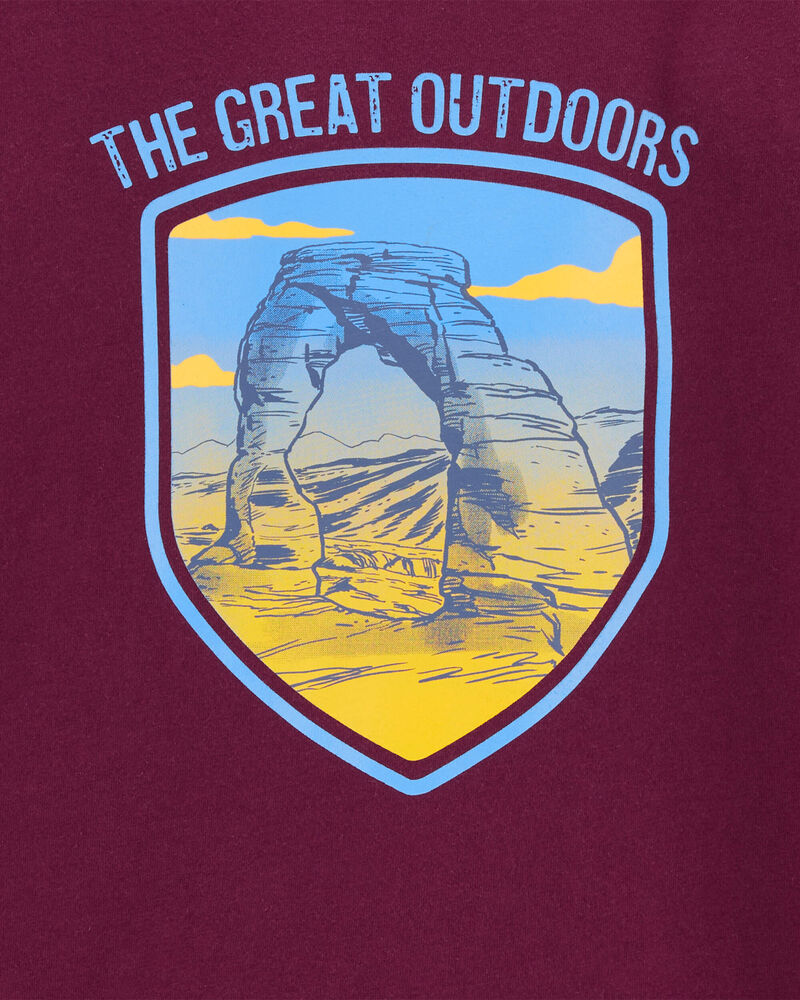 Kid The Great Outdoors Long-Sleeve Graphic Tee, image 2 of 3 slides
