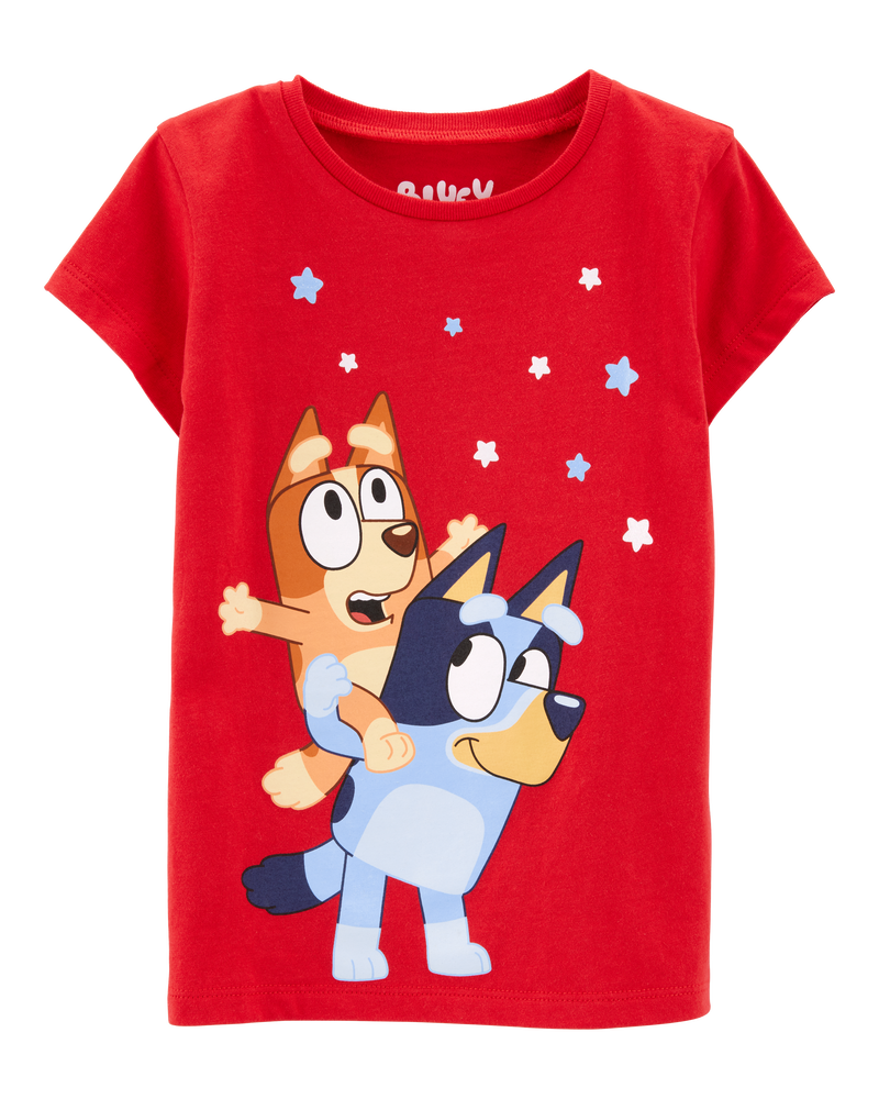 Toddler 4th Of July Bluey Tee, image 1 of 3 slides