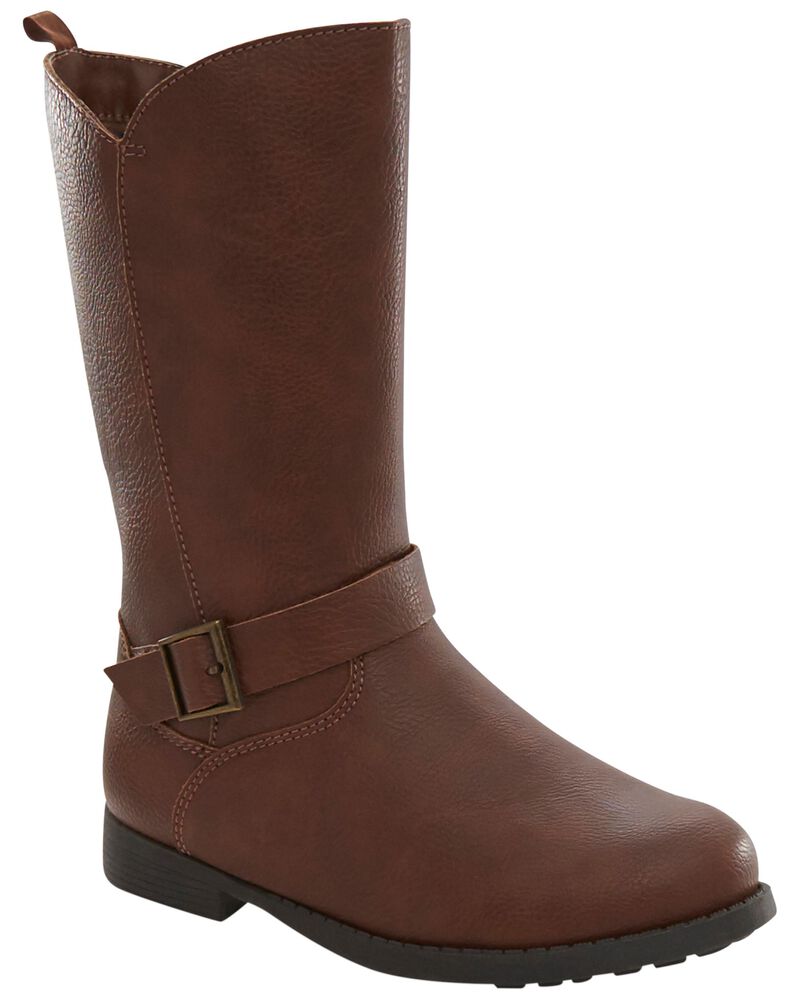 Kid Knee-High Boots, image 1 of 7 slides